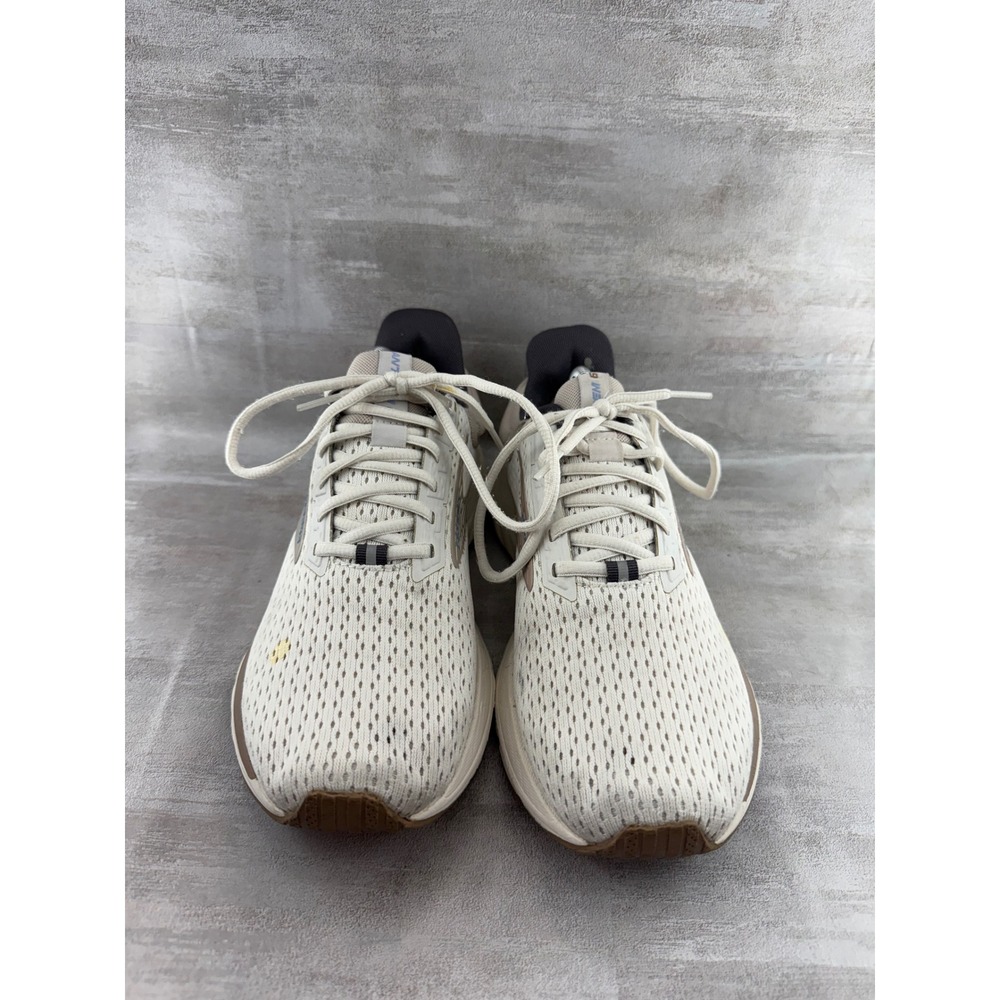 Brooks Anthem 6 Women Running Shoes Cream Beige Brown 1204031B131 Size 10
